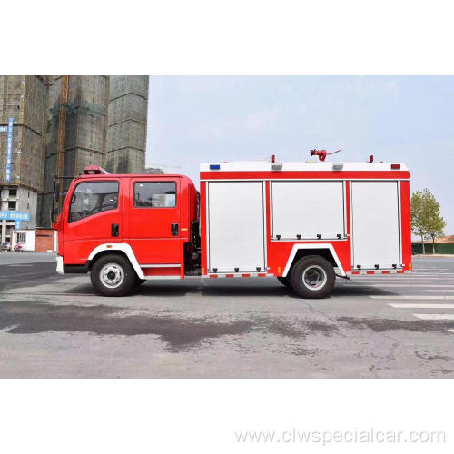 HOWO Fire Fighting Truck with Fire Extinguisher